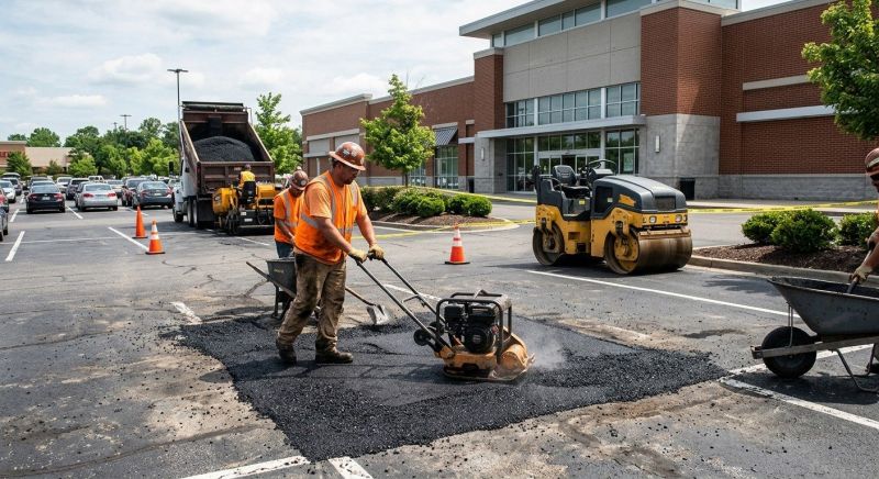 Commercial Pothole Repair in San Diego County, CA