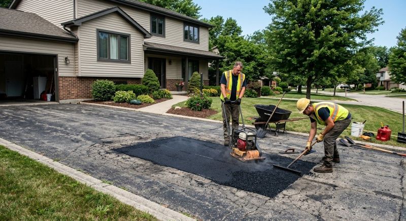 Paved Driveway Repair in Orange County, CA
